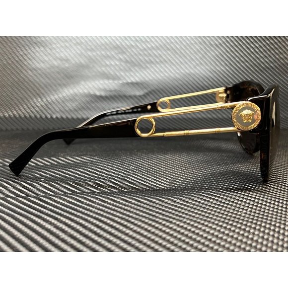 New! Versace Havana Round Sunglasses! main image 4